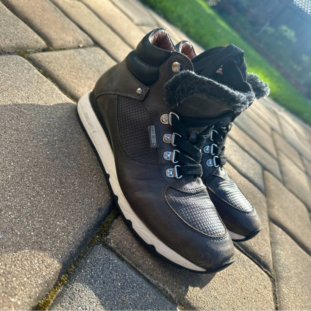 PIKOLINOS Mundaka High Top Sneakers size 38 (color: Lead Gray)